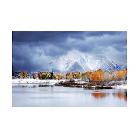 Trademark Fine Art Uu 'Grand Teton National Park' Canvas Art, 12x19 1X14788-C1219GG